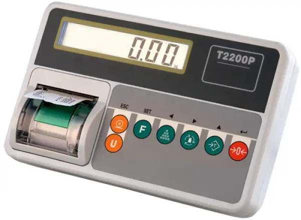 Click Here To Enlarge This Photo Of T-SCALE T2200P WEIGHING INDICATOR WITH INBUILT PRINTER