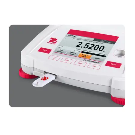 Click Here To Enlarge This Photo Of OHAUS ADVENTURER AX ANALYTICAL BALANCE