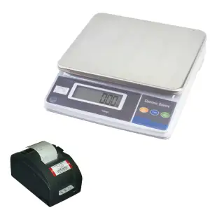 MEASURETEK EHX BENCH SCALE WITH TALLY ROLL PRINTER