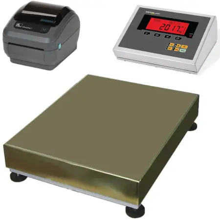 Click Here To Enlarge This Photo Of BAYKON BX23-LP LABEL PRINTING INDUSTRIAL FLOOR SCALES