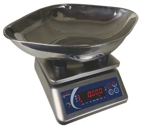Click Here To Enlarge This Photo Of CSG SUPER-SS WATERPROOF FOOD SAFE BENCH SCALE