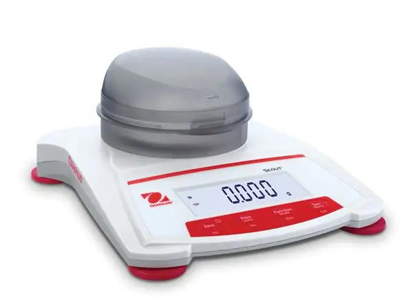 Click Here To Enlarge This Photo Of OHAUS SCOUT SKX LABORATORY BALANCE